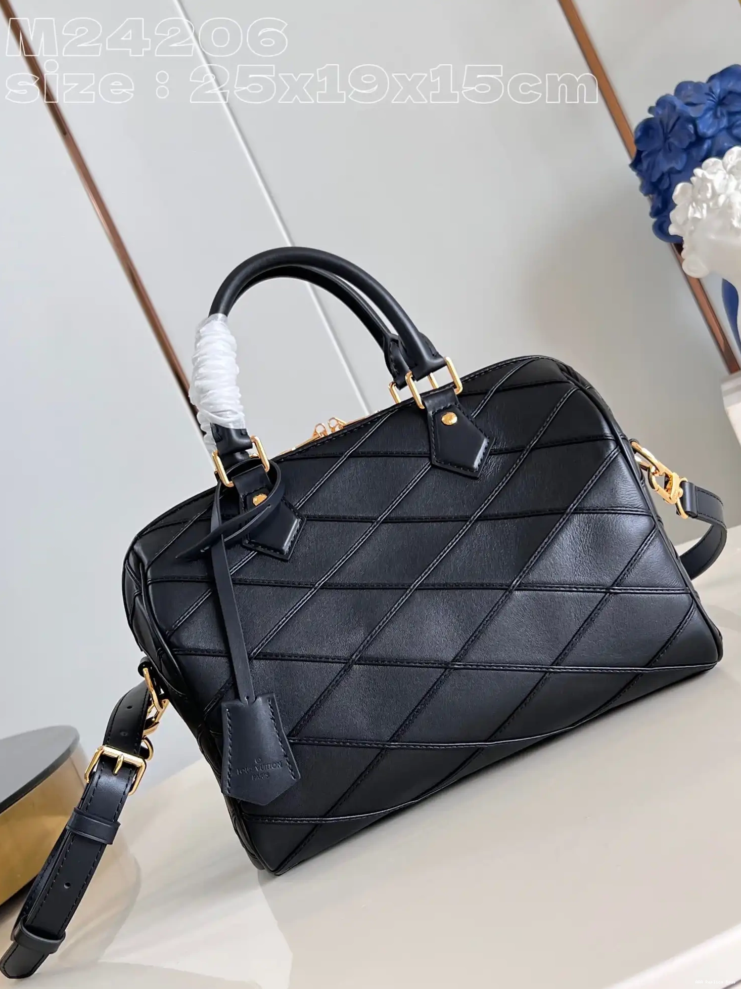 Aaa replica bags Louis 25 Vuitton SPEEDY 0630